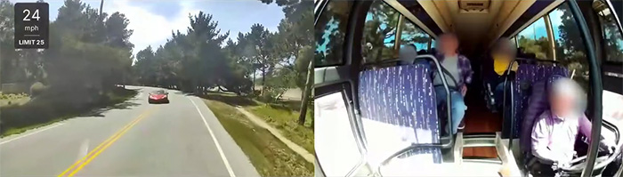 [ACCIDENT] POV Video of a C8 Crashing into a California Tour Bus Head On is Released