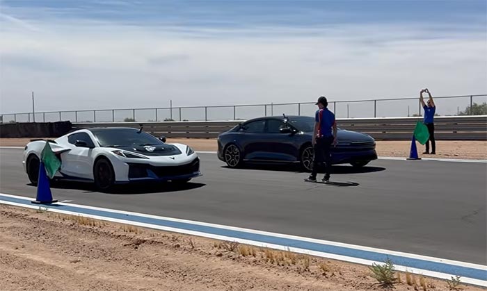 [VIDEO] Rematch! C8 Corvette ZR1X Takes Another Shot at the Lucid Air Sapphire