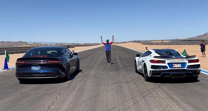 [VIDEO] Rematch! C8 Corvette ZR1X gets Another Shot at the Lucid Air Sapphire
