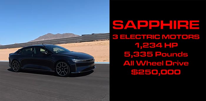 [VIDEO] Rematch! C8 Corvette ZR1X gets Another Shot at the Lucid Air Sapphire