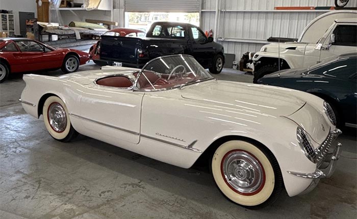 Corvettes for Sale: 1954 Corvette Offered on eBay