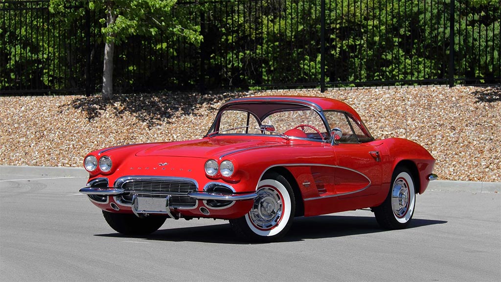 Red on Red 1961 Roadster Heading to Mecum Tulsa this Weekend