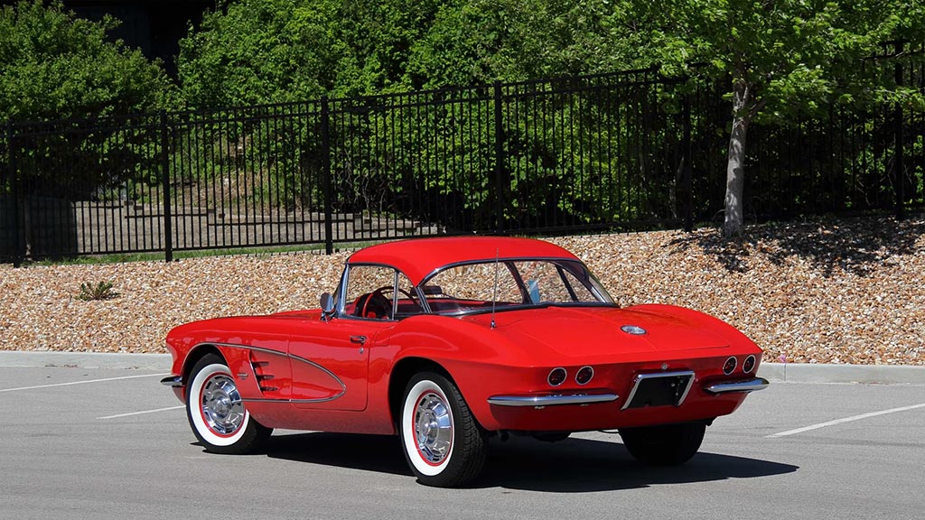 Red on Red 1961 Roadster Heading to Mecum Tulsa this Weekend
