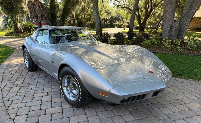 Corvettes for Sale: 53K-Mile 1973 Corvette Stingray with a 454-ci V8 Offered on Craigslist
