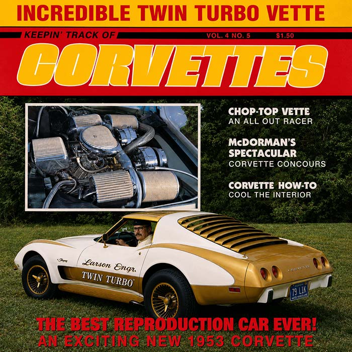 Bob Larson's Twin Turbo Widebody Corvette Resurrected 