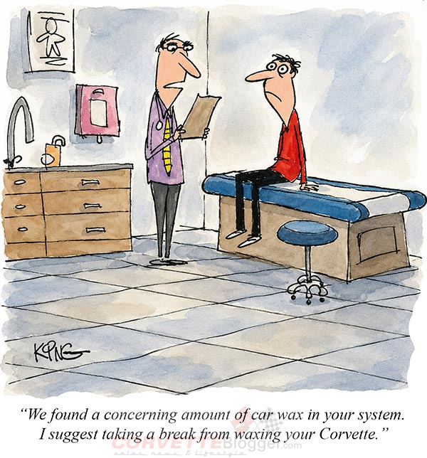 Saturday Morning Corvette Comic: Give it to me Straight, Doc