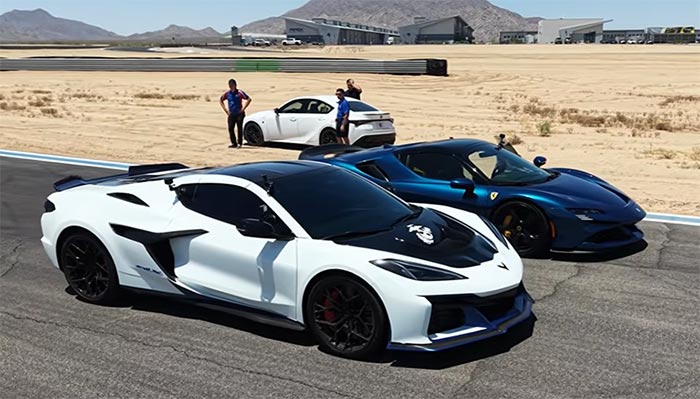 [VIDEO] Grand Finale: C8 Corvette ZR1X Drags and Rolls Ferrari SF90