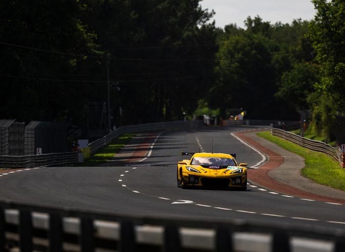 Corvette Racing at Le Mans: Solid Test Day for Corvette Quartet