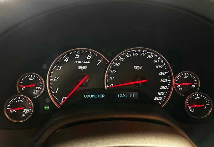 Corvettes for Sale: 1200-Mile 2013 Corvette 427 Convertible 60th Anniversary Offered on BaT