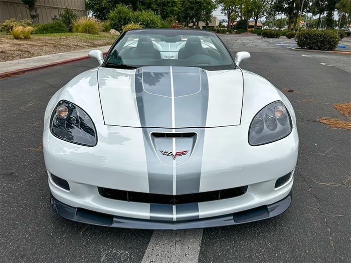 Corvettes for Sale: 1200-Mile 2013 Corvette 427 Convertible 60th Anniversary Offered on BaT