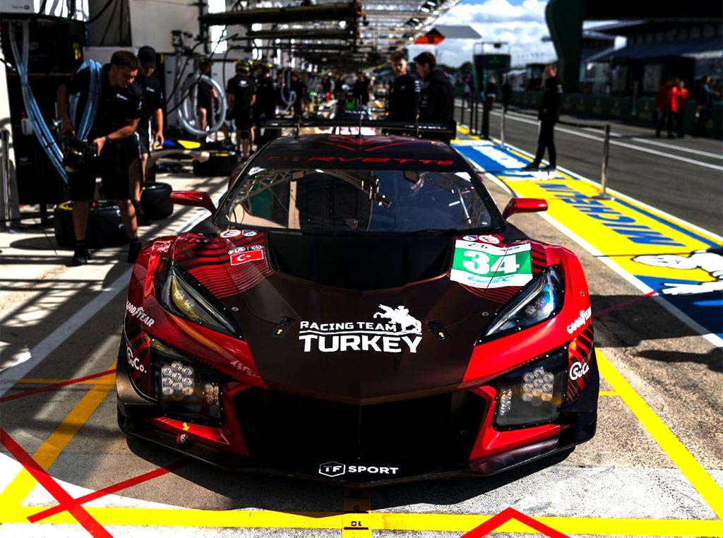 No. 34 Corvette Z06 GT3.R Disqualified from Le Mans Qualifying
