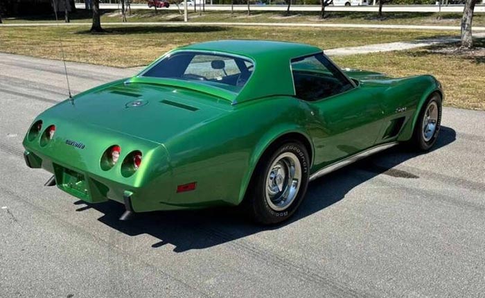 Corvettes for Sale: 13K-Mile 1975 Corvette Convertible with Hardtop