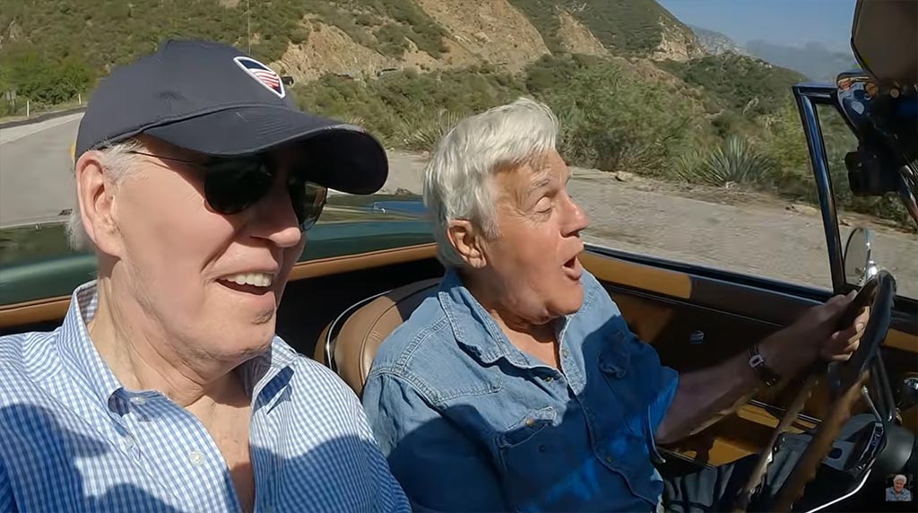 [VIDEO] Joe Biden and his 1967 Corvette Visit Jay Leno's Garage