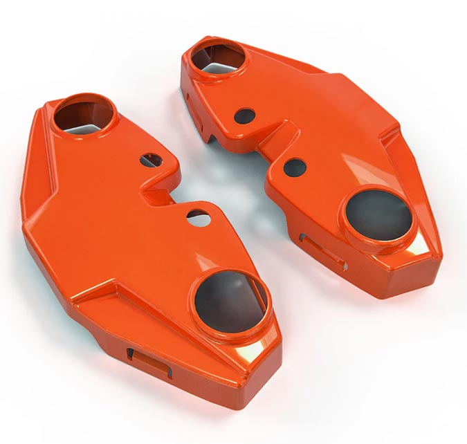 C8 Stingray E-Brake Caliper Covers