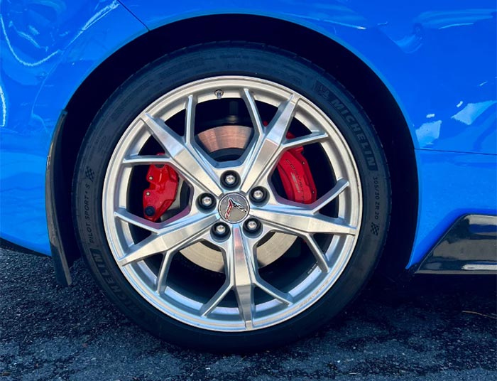 C8 Stingray E-Brake Caliper Covers