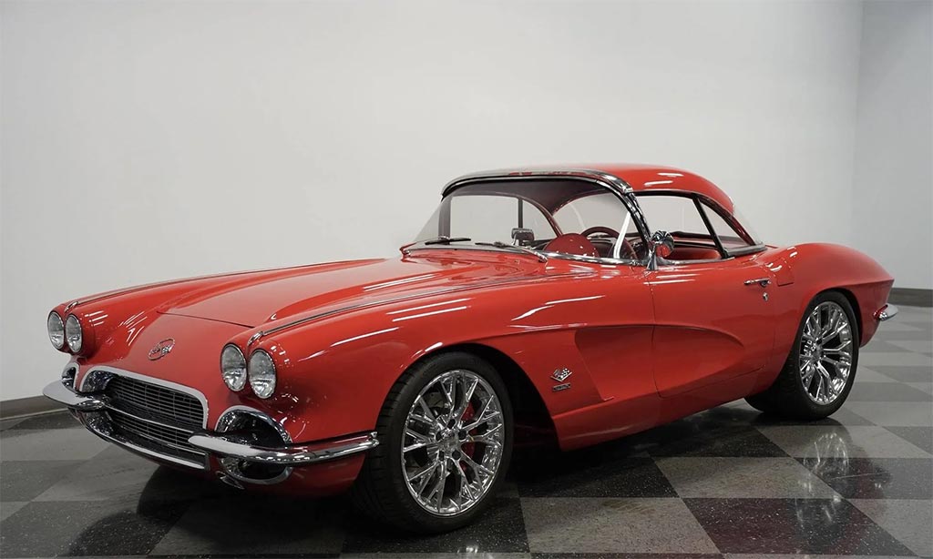 Corvettes for Sale: 1962 Corvette Restomod with an LS3 and 6-Speed Manual Offered on Hemmings