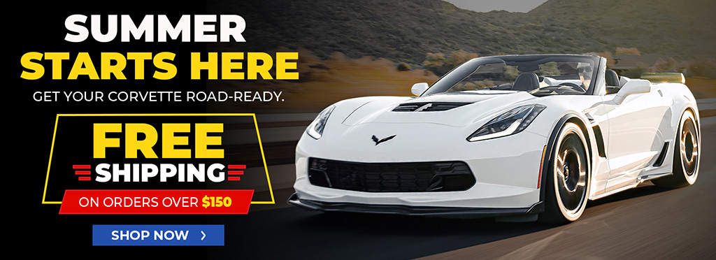 Summer Starts Now at Corvette Central and You Can Save 10% Site-Wide!