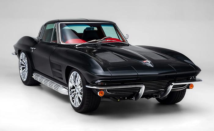 Corvettes for Sale: Carbon Flash 1963 Corvette Split Window Coupe Offered on Bring a Trailer