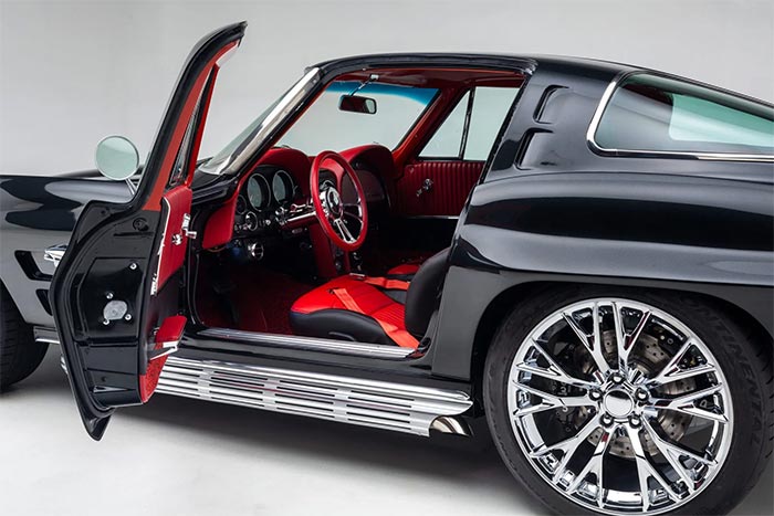 Corvettes for Sale: Carbon Flash 1963 Corvette Split Window Coupe Offered on Bring a Trailer