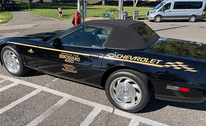 Corvettes for Sale: One of 12 Inaugural Brickyard 400 1994 Corvette with 1,400 Original Miles