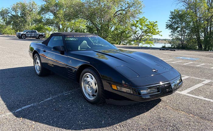 Corvettes for Sale: One of 12 Inaugural Brickyard 400 1994 Corvette with 1,400 Original Miles