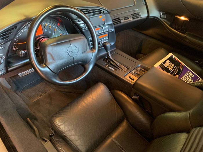 Corvettes for Sale: One of 12 Inaugural Brickyard 400 1994 Corvette with 1,400 Original Miles
