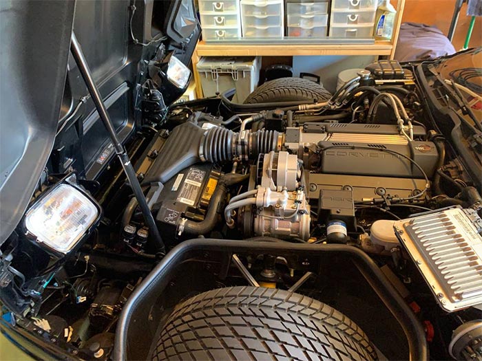 Corvettes for Sale: One of 12 Inaugural Brickyard 400 1994 Corvette with 1,400 Original Miles