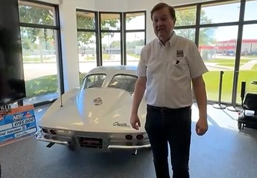 [VIDEO] National Sprint Car Hall of Fame Draws Winner in '63 Corvette Split Window Fuelie Giveaway
