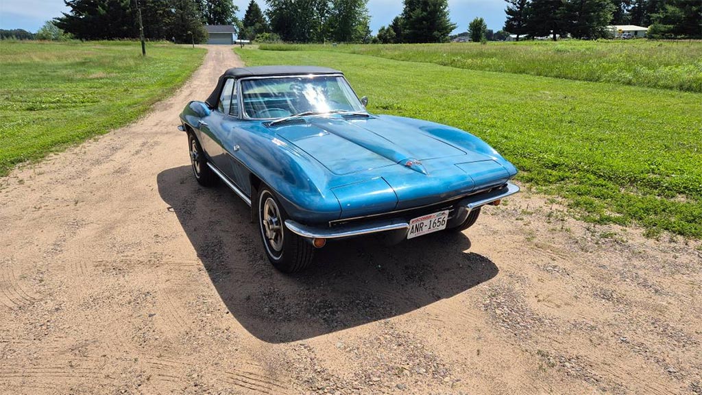 Corvettes for Sale: 1965 Corvette Sting Ray Convertible Hits Craigslist