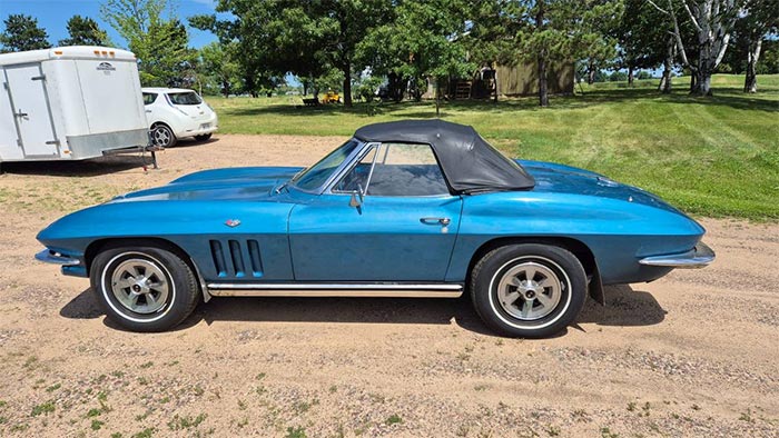 Corvettes for Sale: 1965 Corvette Sting Ray Convertible Hits Craigslist