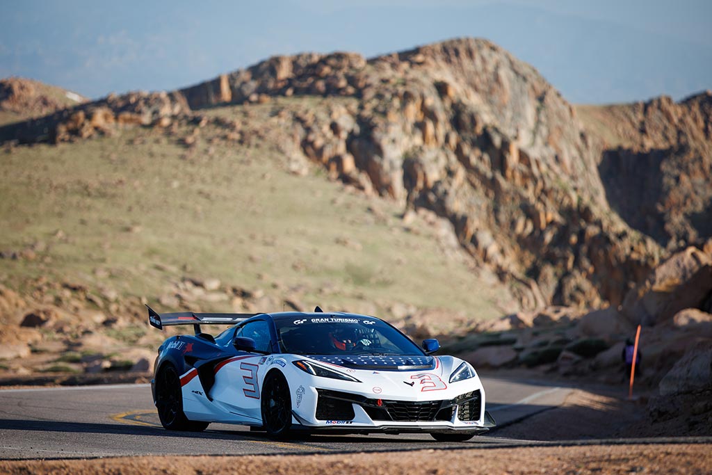 Corvette ZR1X Sets the Production Car Hill Climb Record at Pikes Peak