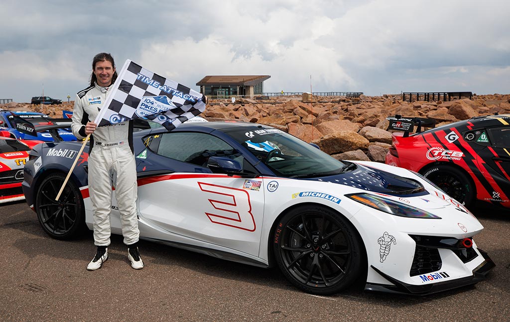 Corvette ZR1X Sets the Production Car Hill Climb Record at Pikes Peak