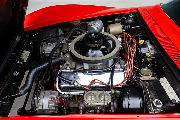 Corvettes à vendre : Coupé L88 1969 rouge Monza hautement décoré sur Bring a Trailer