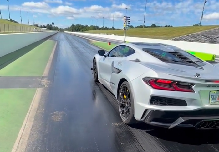[VIDEO] 2026 Corvette ZR1X Casually Runs into the 8s with Stock Tires