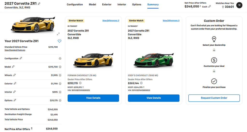 Chevrolet Build and Buy Configurator