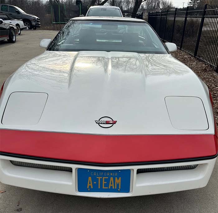 Corvettes for Sale: Real or Tribute? A-Team 1984 Corvette Offered on eBay
