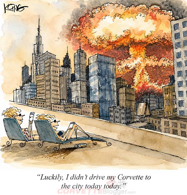 Saturday Morning Corvette Comic: Earth-Shattering Kaboom!