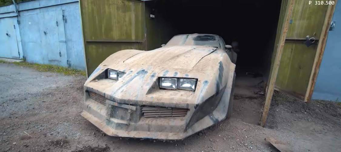 [VIDEO] A Garage in Moscow Has Been Hiding a Custom C3 Corvette for Almost Two Decades