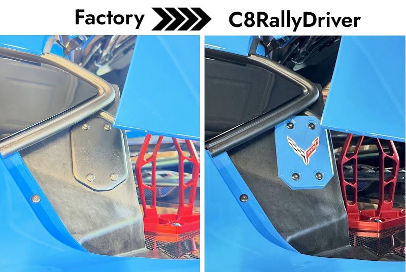 C8 Corvette Coupe Access Covers