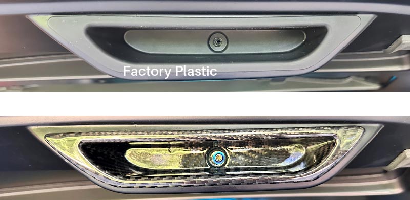 Carbon Fiber Trunk Handle