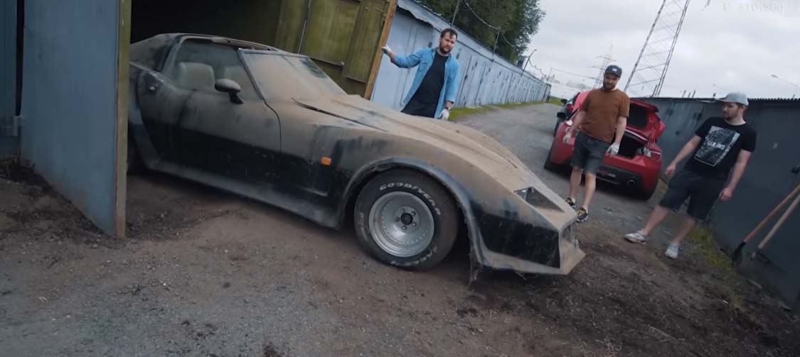 [VIDEO] A Garage in Moscow Has Been Hiding a Custom C3 Corvette for Almost Two Decades