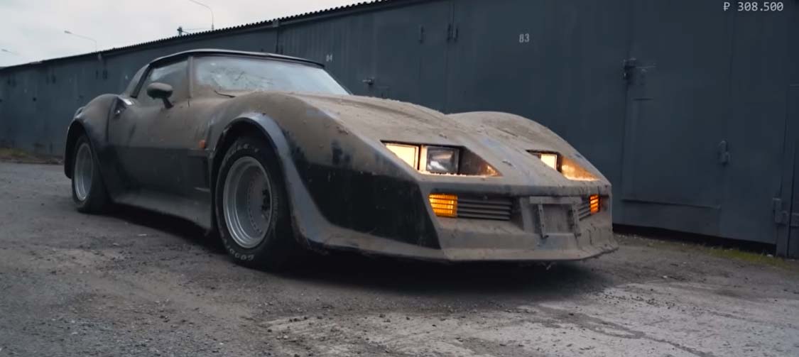 [VIDEO] A Garage in Moscow Has Been Hiding a Custom C3 Corvette for Almost Two Decades