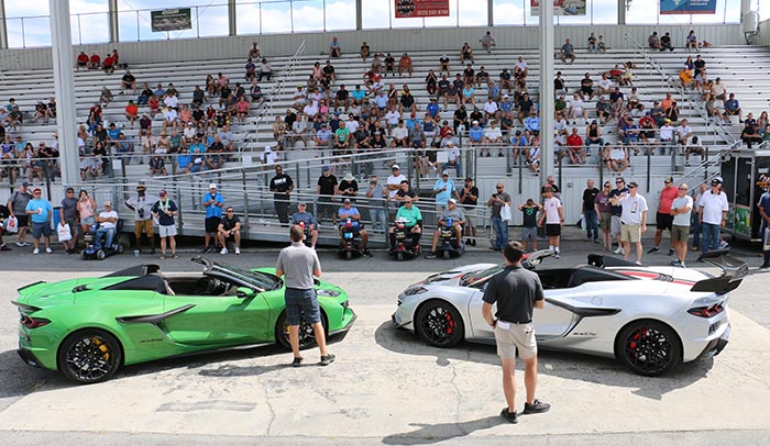 Corvettes at Carlisle