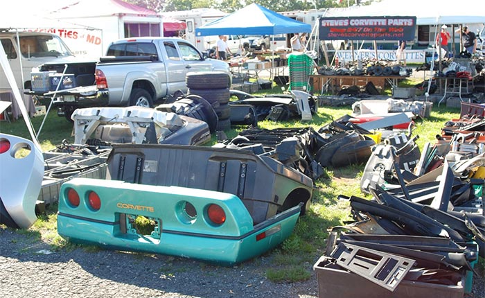 Corvettes at Carlisle