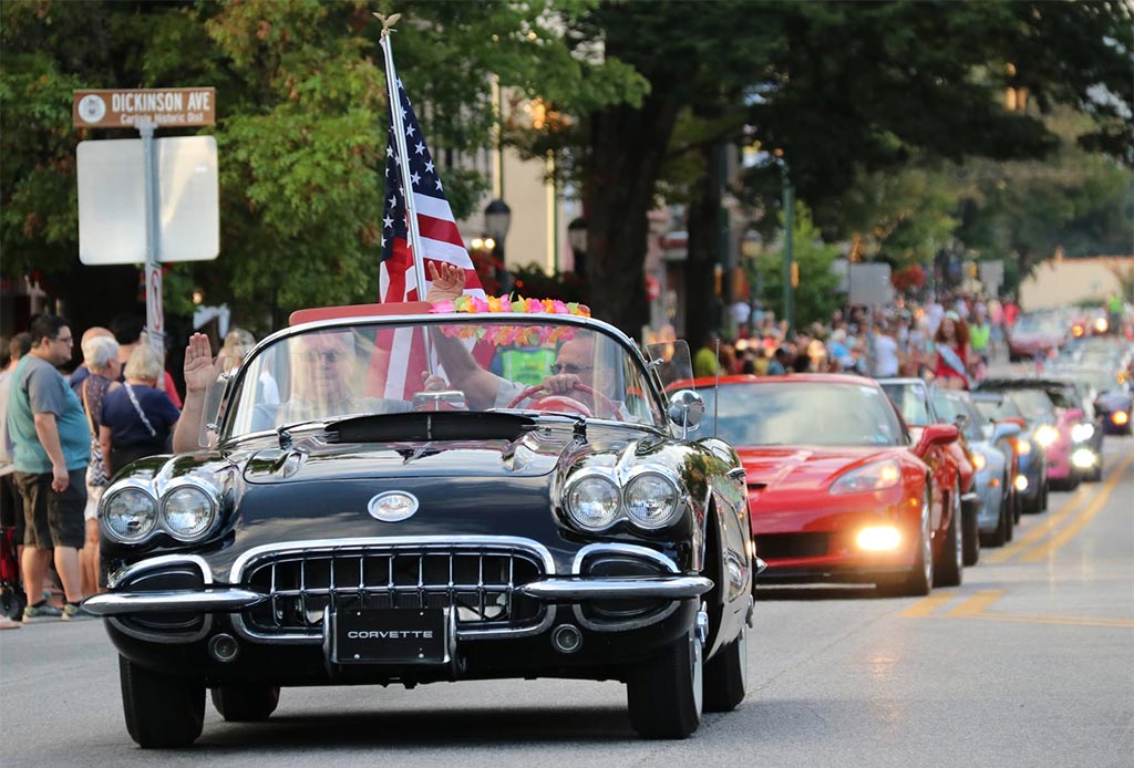 Corvettes at Carlisle