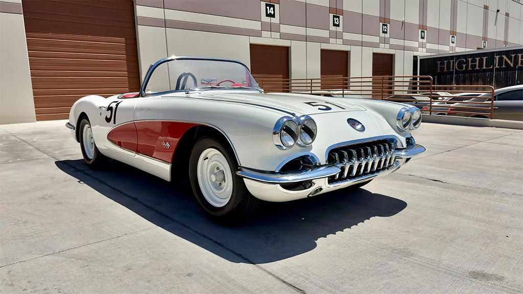 Corvettes for Sale: Bob Bondurant's Former 1959 Corvette Racer Offered on Bring a Trailer