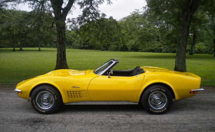 Corvettes for Sale: No Reserve 1971 Corvette Convertible on eBay