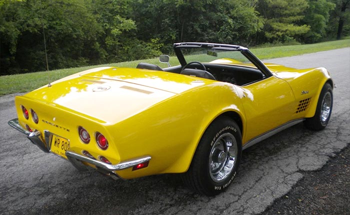 Corvettes for Sale: No Reserve 1971 Corvette Convertible on eBay