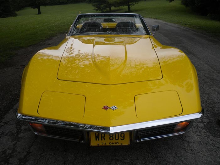 Corvettes for Sale: No Reserve 1971 Corvette Convertible on eBay