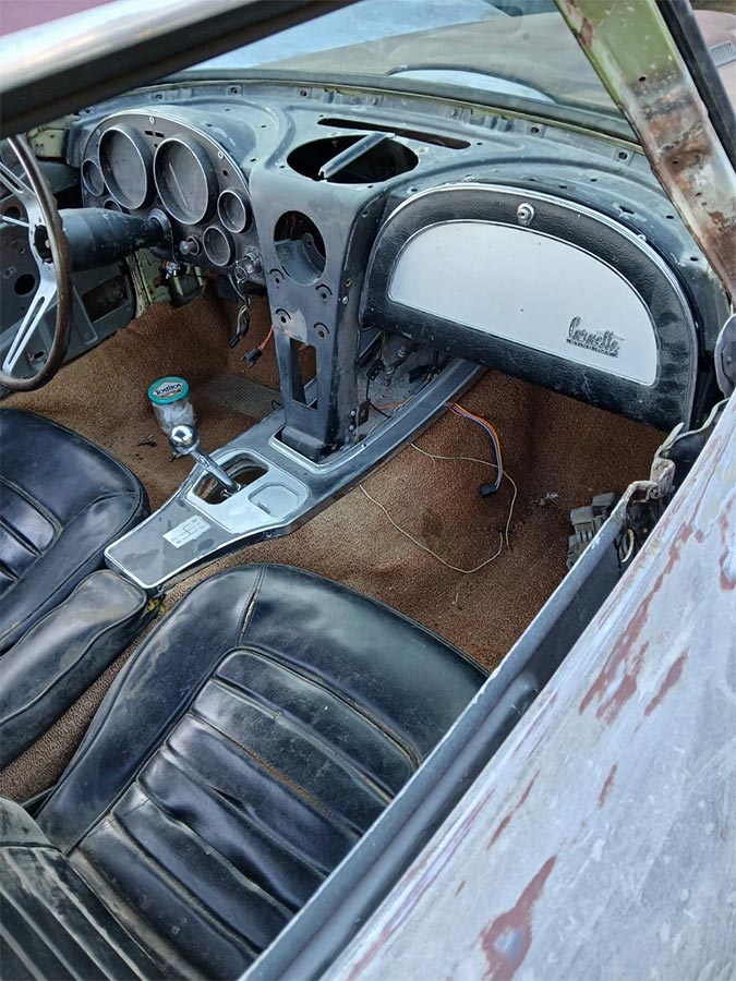 Corvettes for Sale: Project 1966 Corvette Convertible with Unfinished L72 427ci V8